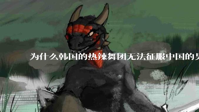 为什么韩国的热辣舞团无法征服中国的男性市场？？